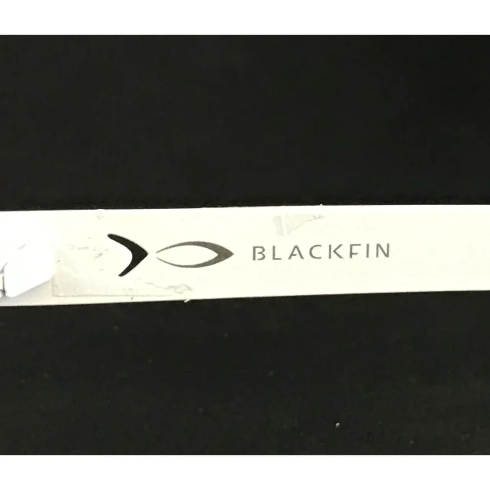 Blackfin Eyeglasses Frames BF674 STATEN COL.400 White Silver Rectangle 53-17-145